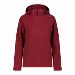 Stretch-Softshelljacke für Damen mit abnehmbarer Kapuze