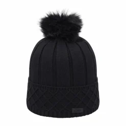 Strickmütze für Damen mit Fleece-Innenseite