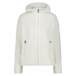 Sweatshirt aus HighLoft-Teddy-Fleece für Damen mit Kapuze