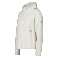 Sweatshirt aus HighLoft-Teddy-Fleece für Damen mit Kapuze