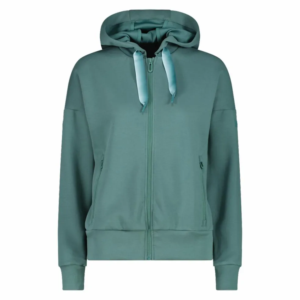 Sweatshirt aus leichtem French Stretch für Damen