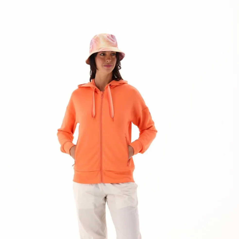 Sweatshirt aus leichtem French Stretch für Damen