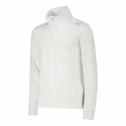 Sweatshirt mit halblangem Reißverschluss aus Arctic Fleece für Mädchen mit Schneeflocke