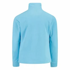 Sweatshirt mit halblangem Reißverschluss aus Arctic Fleece für Mädchen mit Schneeflocke