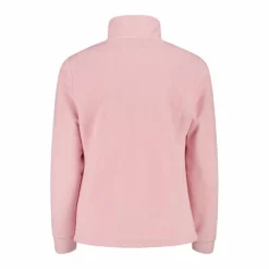 Sweatshirt mit halblangem Reißverschluss aus Arctic Fleece für Mädchen mit Schneeflocke