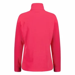 Sweatshirt mit halblangem Reißverschluss aus Arctic Fleece für Damen mit gedrucktem Detail vorn