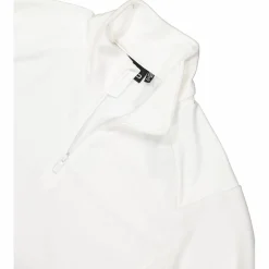 Sweatshirt mit halblangem Reißverschluss aus Arctic Fleece für Damen mit gedrucktem Detail vorn