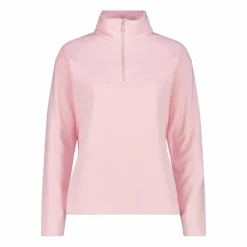 Sweatshirt mit halblangem Reißverschluss aus Arctic Fleece für Damen mit gedrucktem Detail vorn