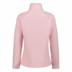 Sweatshirt mit halblangem Reißverschluss aus Arctic Fleece für Damen mit gedrucktem Detail vorn