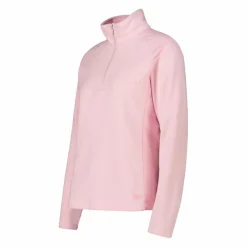 Sweatshirt mit halblangem Reißverschluss aus Arctic Fleece für Damen mit gedrucktem Detail vorn