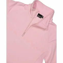 Sweatshirt mit halblangem Reißverschluss aus Arctic Fleece für Damen mit gedrucktem Detail vorn