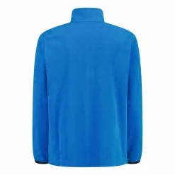 Sweatshirt mit halblangem Reißverschluss aus Arctic Fleece für Jungen mit geometrischen Details