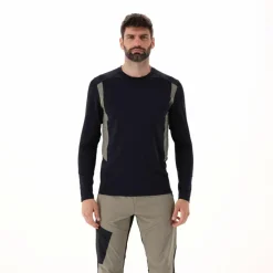 Technisches Unlimitech-T-Shirt mit langem Arm und Cool Menthol Boost für Herren