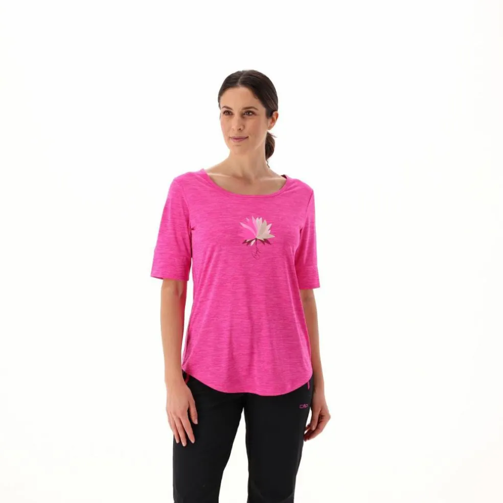 T-Shirt aus leichtem Jersey für Damen