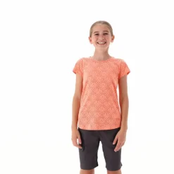 T-Shirt für Mädchen mit Burn-Out-Muster