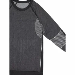 Unisex Baselayer-Top für Kinder mit Rundhalsausschnitt ohne Nähte