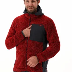 Unlimitech – Highloft-Fleecejacke für Herren mit Kapuze