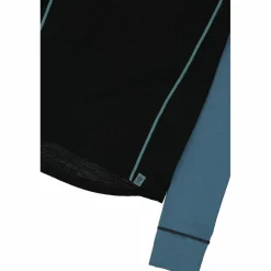 Unlimitech – Thermoshirt mit langen Ärmeln für Herren aus Merino mit halblangem Reißverschluss