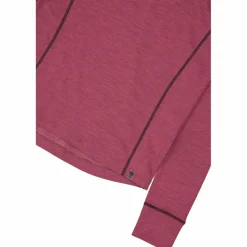 Unlimitech – Thermoshirt mit langen Ärmeln für Damen aus Merino mit halblangem Reißverschluss