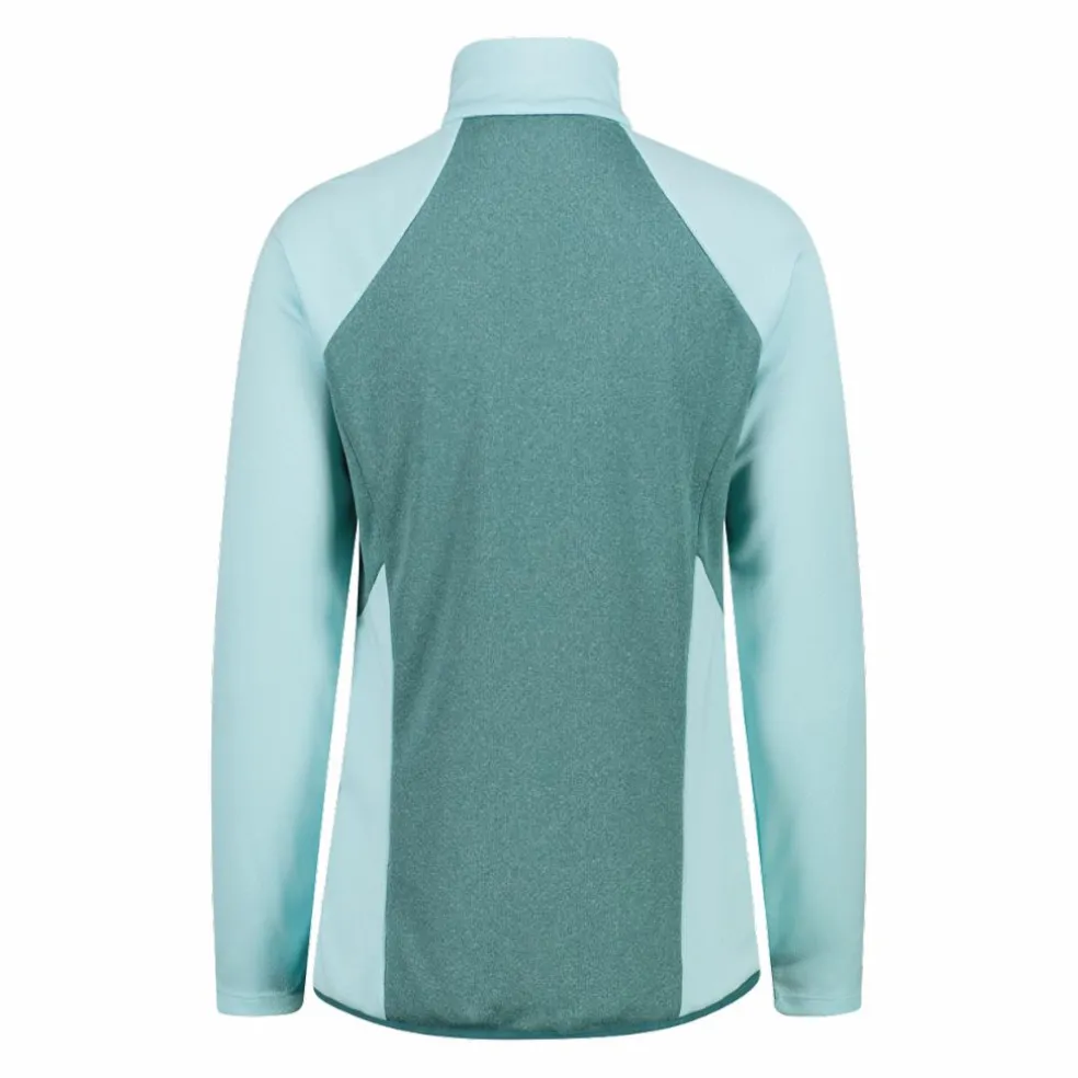 Unlimitech-Fleeseshirt aus Doppelstrickjacquard für Damen