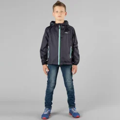 Verstaubare Jungenjacke aus Ripstop