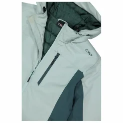 Wasserdichte Damenjacke aus Ripstopgewebe mit Kapuze