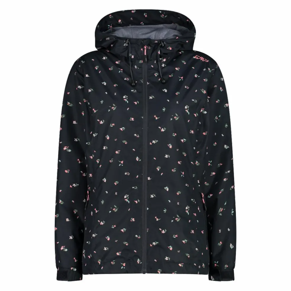 Wasserdichte Damenjacke mit Kapuze