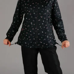 Wasserdichte Damenjacke mit Kapuze