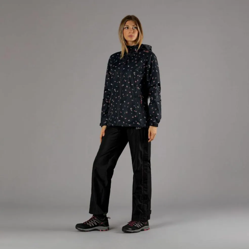 Wasserdichte Damenjacke mit Kapuze