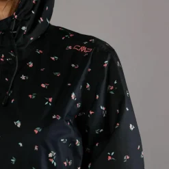 Wasserdichte Damenjacke mit Kapuze