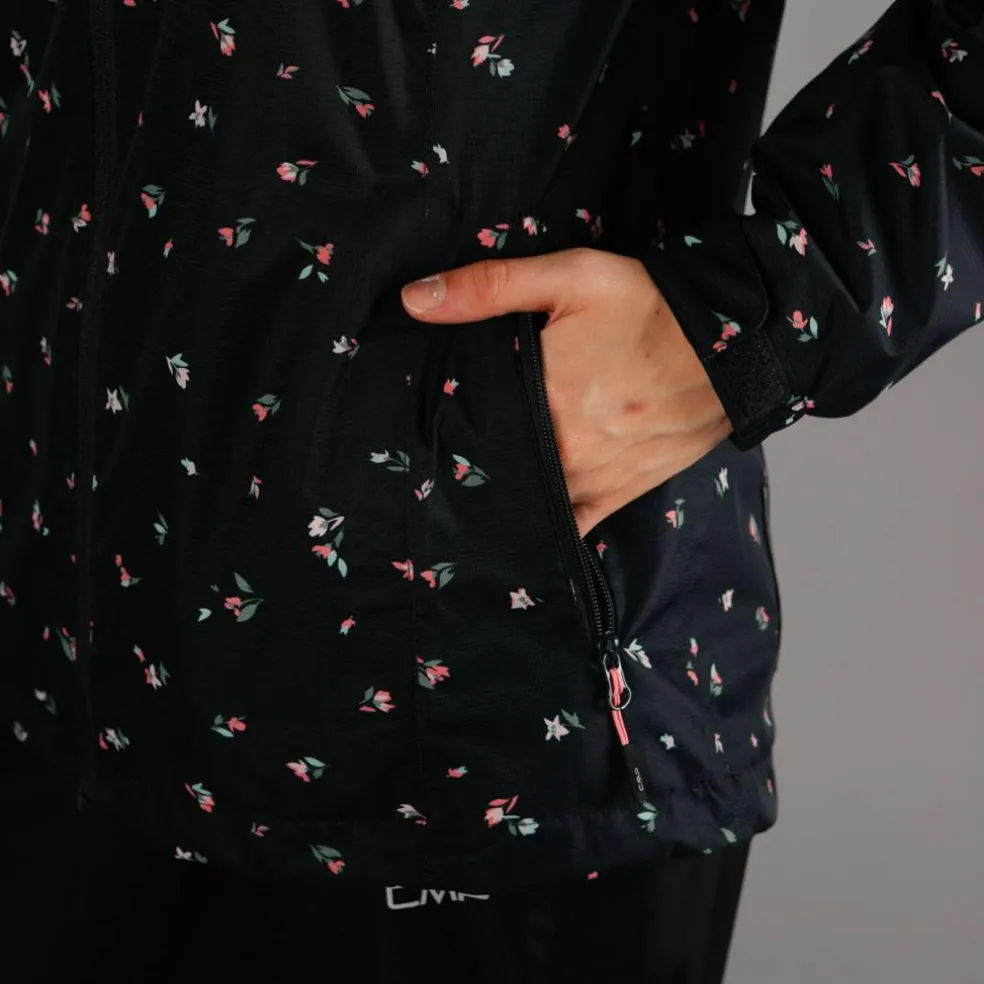 Wasserdichte Damenjacke mit Kapuze