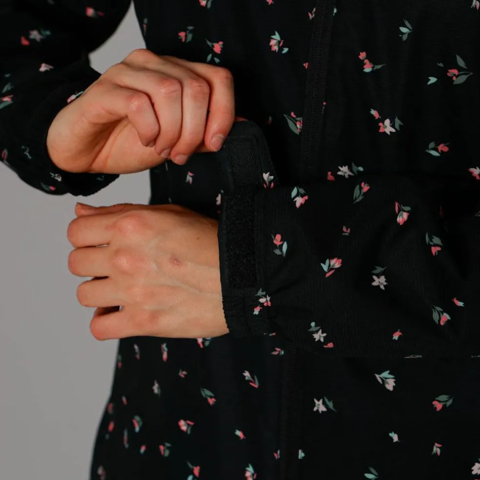 Wasserdichte Damenjacke mit Kapuze