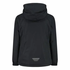 Wasserdichte Mädchenjacke aus Ripstopgewebe mit Kapuze