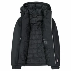 Wasserdichte Mädchenjacke aus Ripstopgewebe mit Kapuze