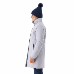 Wasserdichter Damen-Parka aus Ripstopgewebe mit abnehmbarer Kapuze