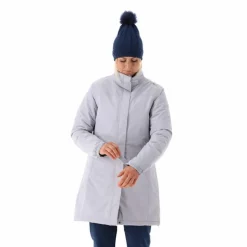 Wasserdichter Damen-Parka aus Ripstopgewebe mit abnehmbarer Kapuze