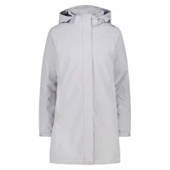 Wasserdichter Damen-Parka aus Ripstopgewebe mit abnehmbarer Kapuze