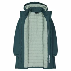 Wasserdichter Damen-Parka aus Ripstopgewebe mit abnehmbarer Kapuze