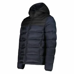 Wattierte Herrenjacke mit Kapuze