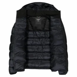 Wattierte Herrenjacke mit Kapuze