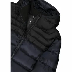 Wattierte Herrenjacke mit Kapuze