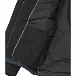 Wattierte Herrenjacke mit abnehmbarer Kapuze