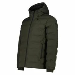 Wattierte Herrenjacke mit regulierbarer Kapuze