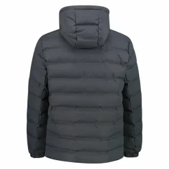 Wattierte Herrenjacke mit regulierbarer Kapuze