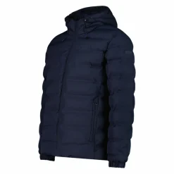 Wattierte Herrenjacke mit regulierbarer Kapuze