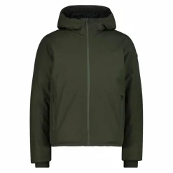 Wattierte Herrenjacke mit Kapuze