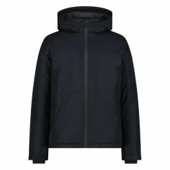 Wattierte Herrenjacke mit Kapuze