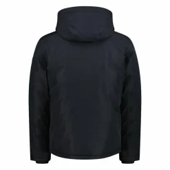 Wattierte Herrenjacke mit Kapuze