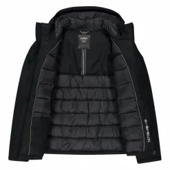 Wattierte Herrenjacke mit Kapuze