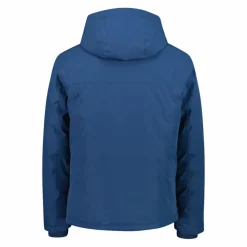 Wattierte Herrenjacke mit Kapuze